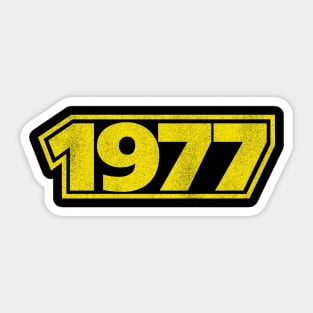 1977 Sticker